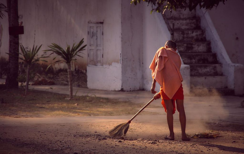 monk, monastery, sweep-4420676.jpg